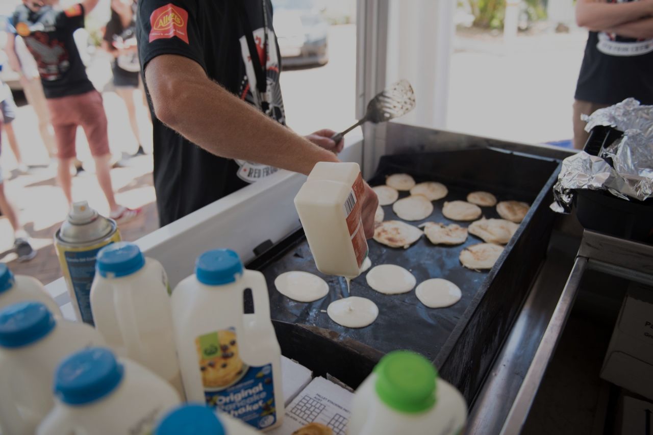 Pancake cook-ups