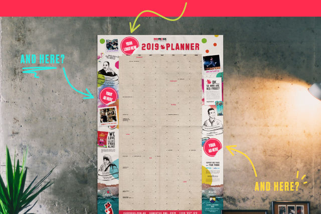 2019 Wall Planner Sponsor Needed!