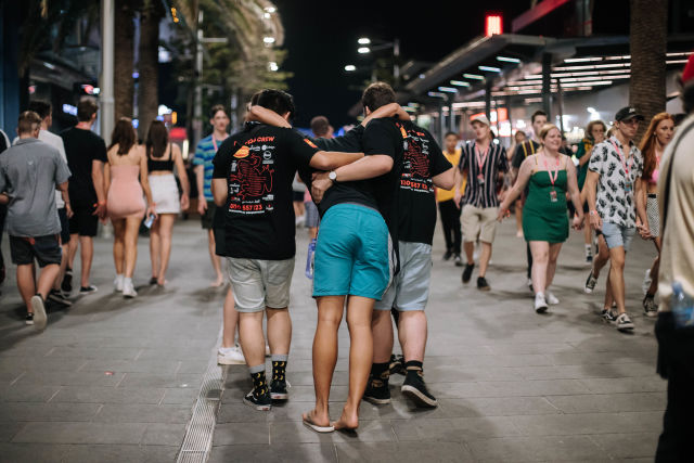 Help a Frogger get to Schoolies!
